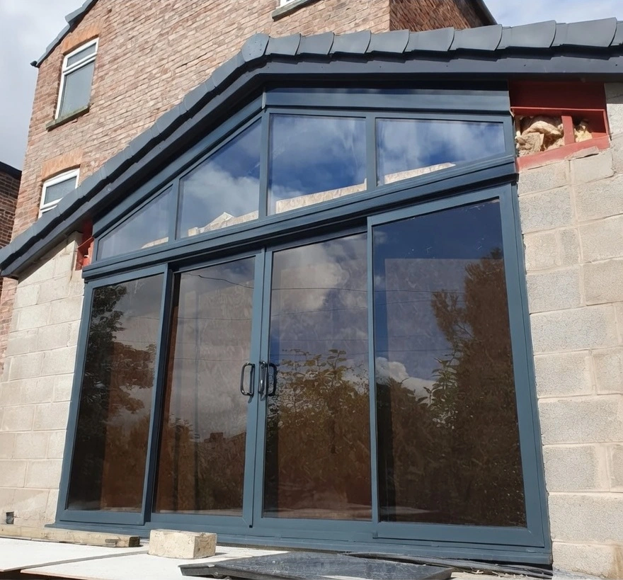 Sliding patio doors fitted on a Manchester property